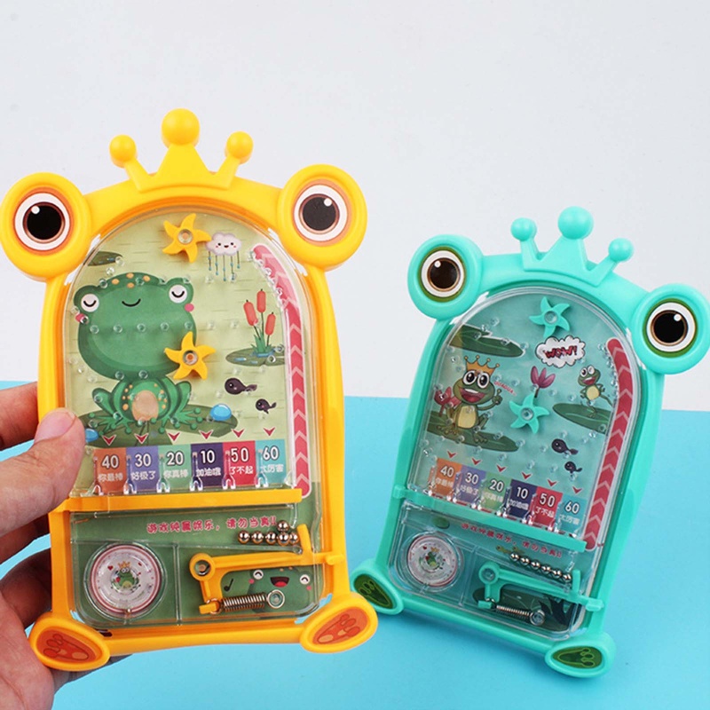 Bộ Đồ Chơi Pinball Hình Chú Ếch Vui Nhộn Cho Bé - 1473BPE