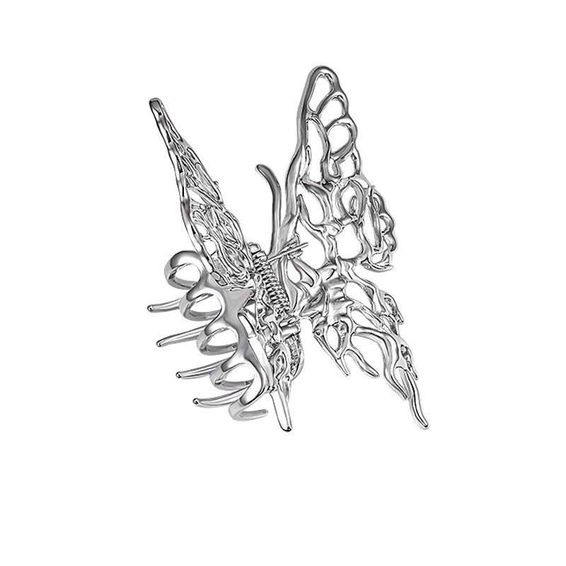 Kẹp Tóc Cá Mập / Cá Mập Bướm Bằng Kim Loại Thời Trang Cao Cấp Cho Nữ