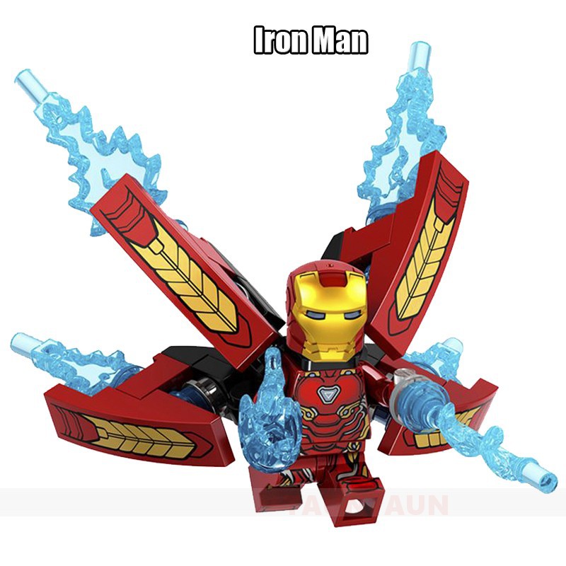 Mô hình lắp ráp Lego Mini nhân vật Người Nhện Marvel Avengers Endgame 28 FX Mark Thor Black Widow Scarlet Witch Dr. Mô hình lego nhân vật Thanos trong phim Spider-Man