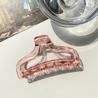 Kẹp Tóc Càng Cua Màu Kẹo Trong Suốt Phong Cách Hàn Quốc MM