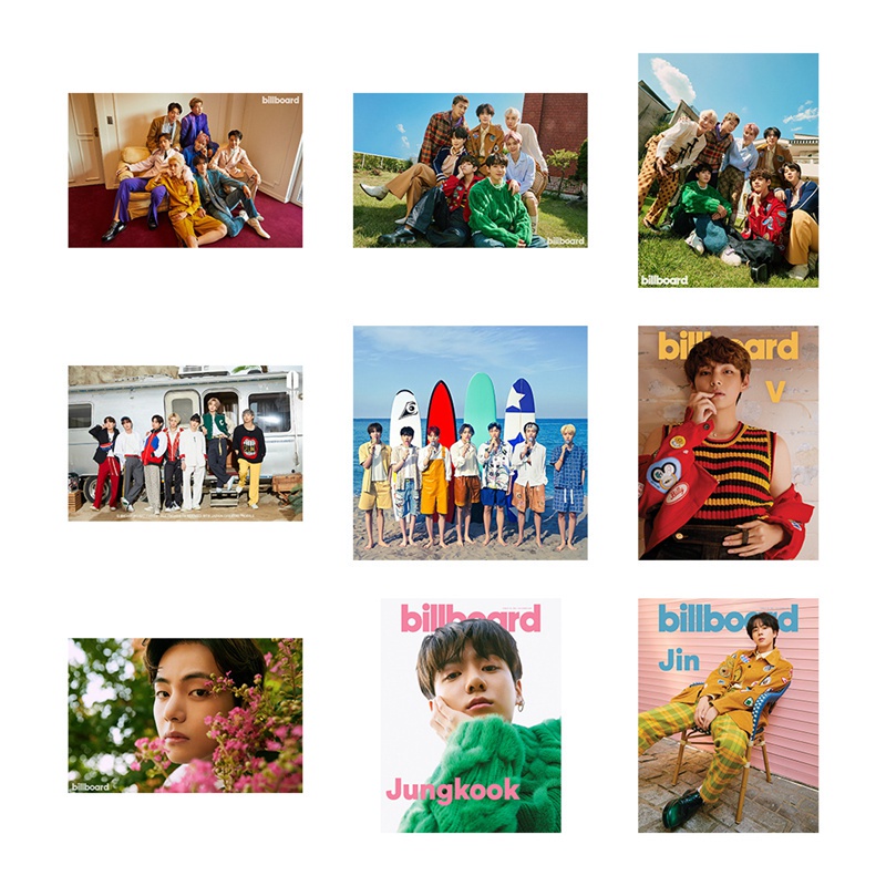 Poster in hình nhóm nhạc BTS khổ A3