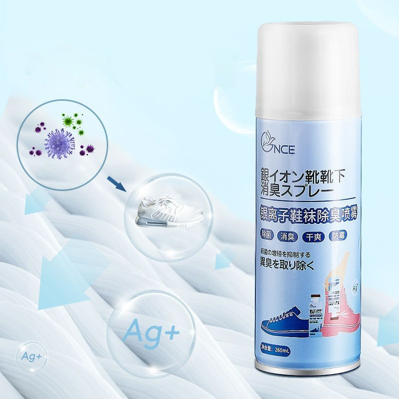 Bình xịt giày dép, Chai xịt hôi chân khử mùi giày công nghệ Nano Bạc NCE