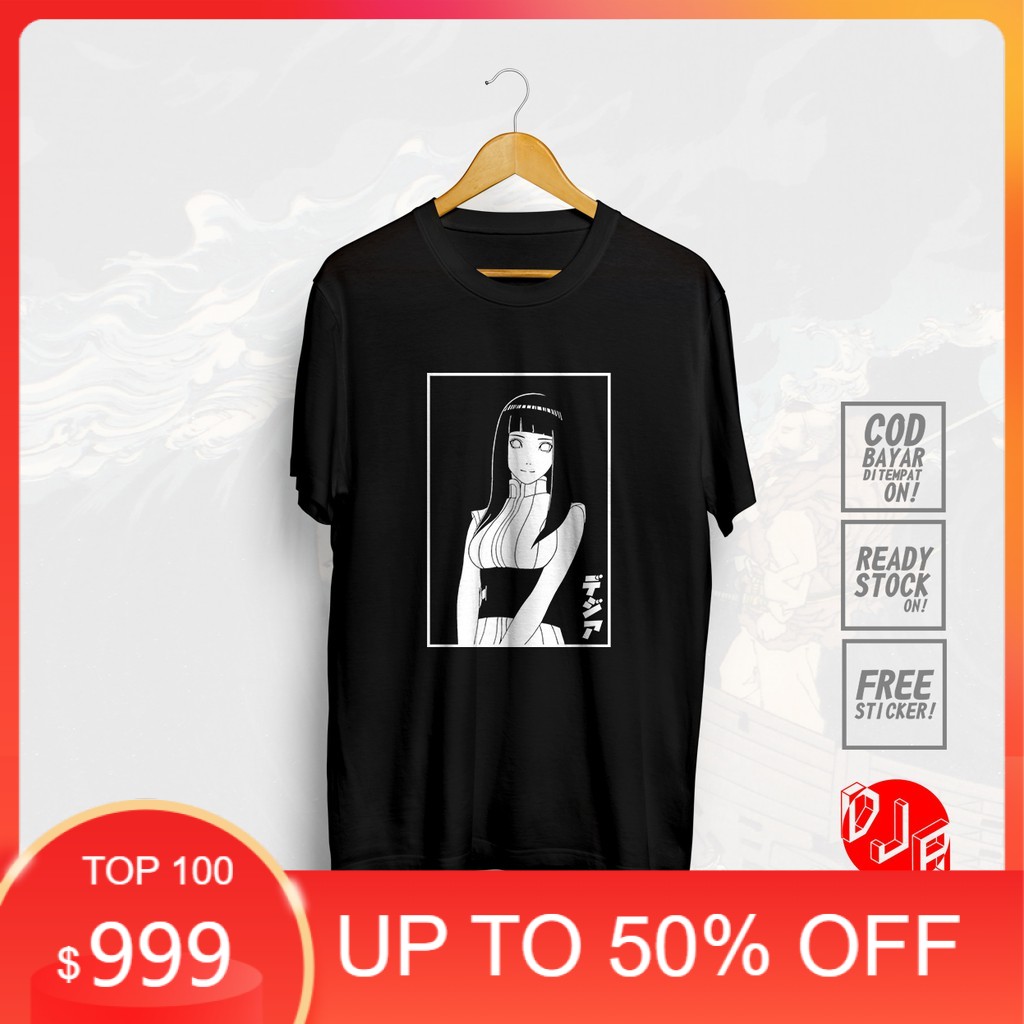 SALE HOT - Áo thun Hinata Hyuga Naruto Boruto T-shirt mẫu áo giá rẻ