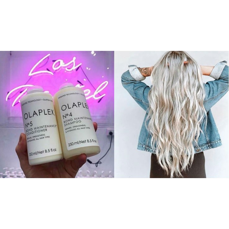 BỘ GỘI XẢ OLAPLEX SỐ 4 & SỐ 5 PHỤC HỒI TÓC KHÔ XƠ HƯ TỔN USA 250ML | BigBuy360 - bigbuy360.vn