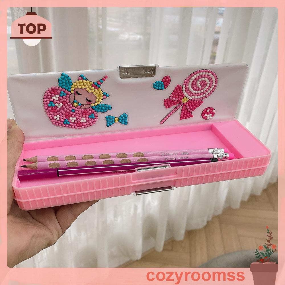 Sticker Dán Tường Họa Tiết Hoạt Hình Đính Đá DIY Dễ Thương Bắt Mắt