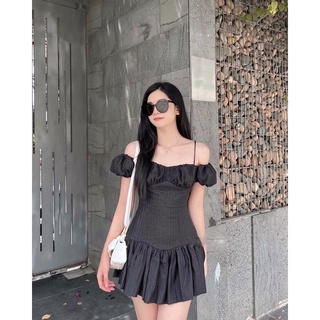 [SIÊU PHẨM] ĐẦM 2 DÂY BẸT VAI