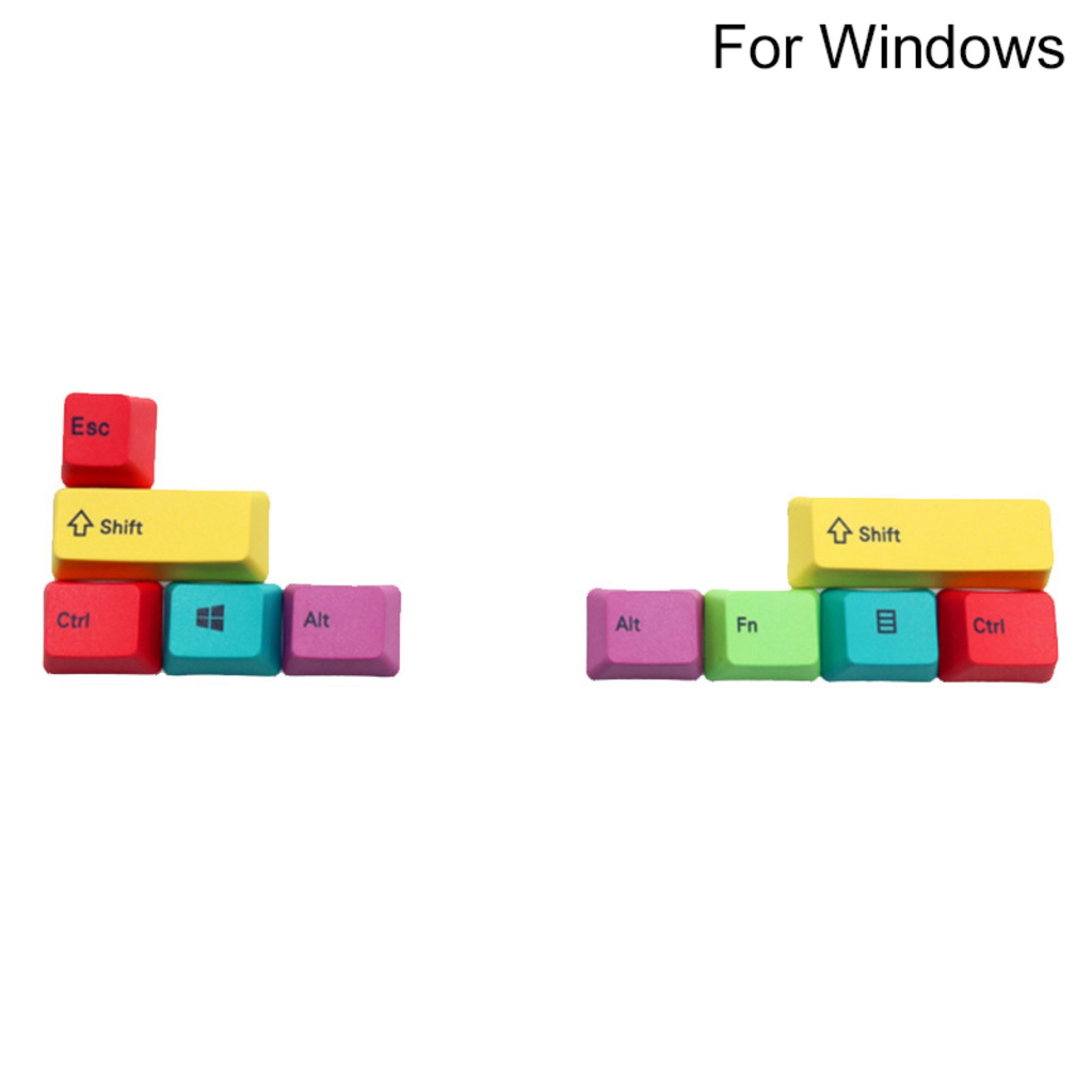 Set 10 Nắp Bọc Bàn Phím Cơ Màu Sắc Thời Trang Đẹp Mắt