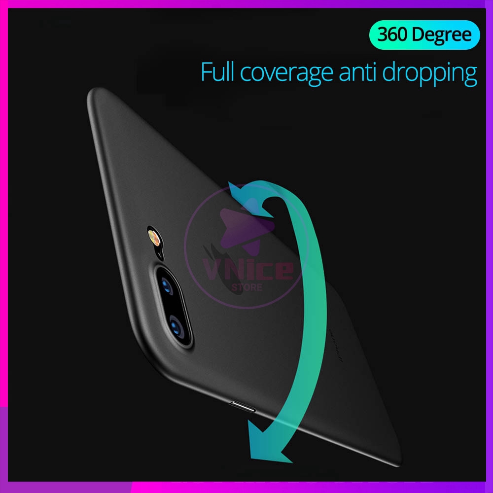 Ốp điện thoại nhám siêu mỏng cho iPhone 6 s 7 8 plus XS XR 11 Pro Max | BigBuy360 - bigbuy360.vn