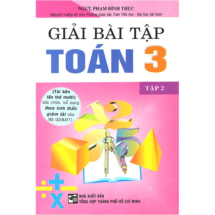 Sách - Giải bài tập Toán 3 tập 2 (Hồng Ân)