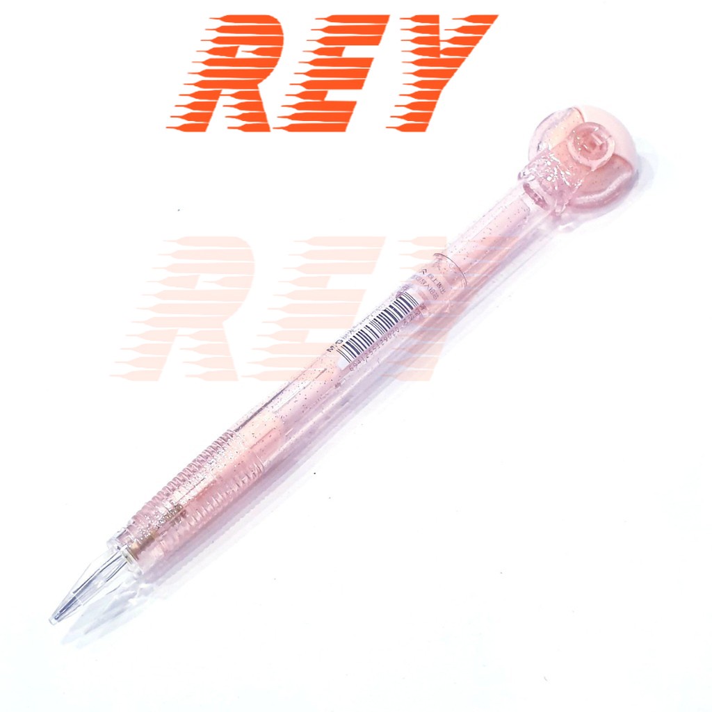 [Giá sỉ] COMBO 5 cây bút chì bấm kim thân trong suốt ngòi 0.5mm M&amp;G V9401
