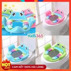 LOẠI 1-BH3T-Kệ ngồi toilet cho bé - Tấm lót thu nhỏ bồn cầu