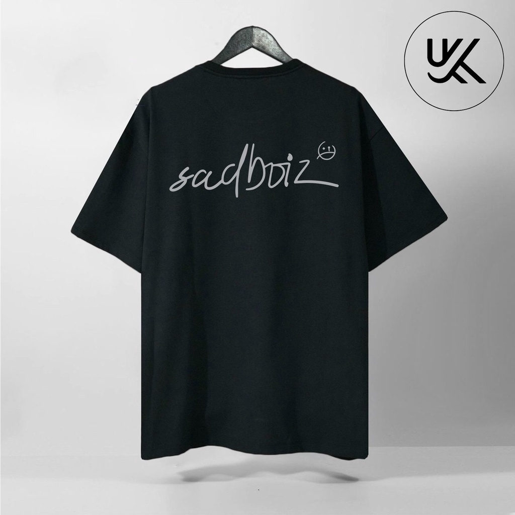 Áo thun tay lỡ SADBOIZ Lowkey tee, Áo thun unisex nam nữ form rộng oversize chất liệu Cotton Thái