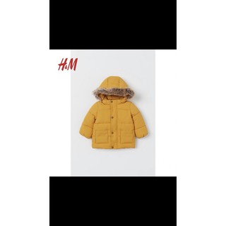 áo khoác hm auth màu vàng