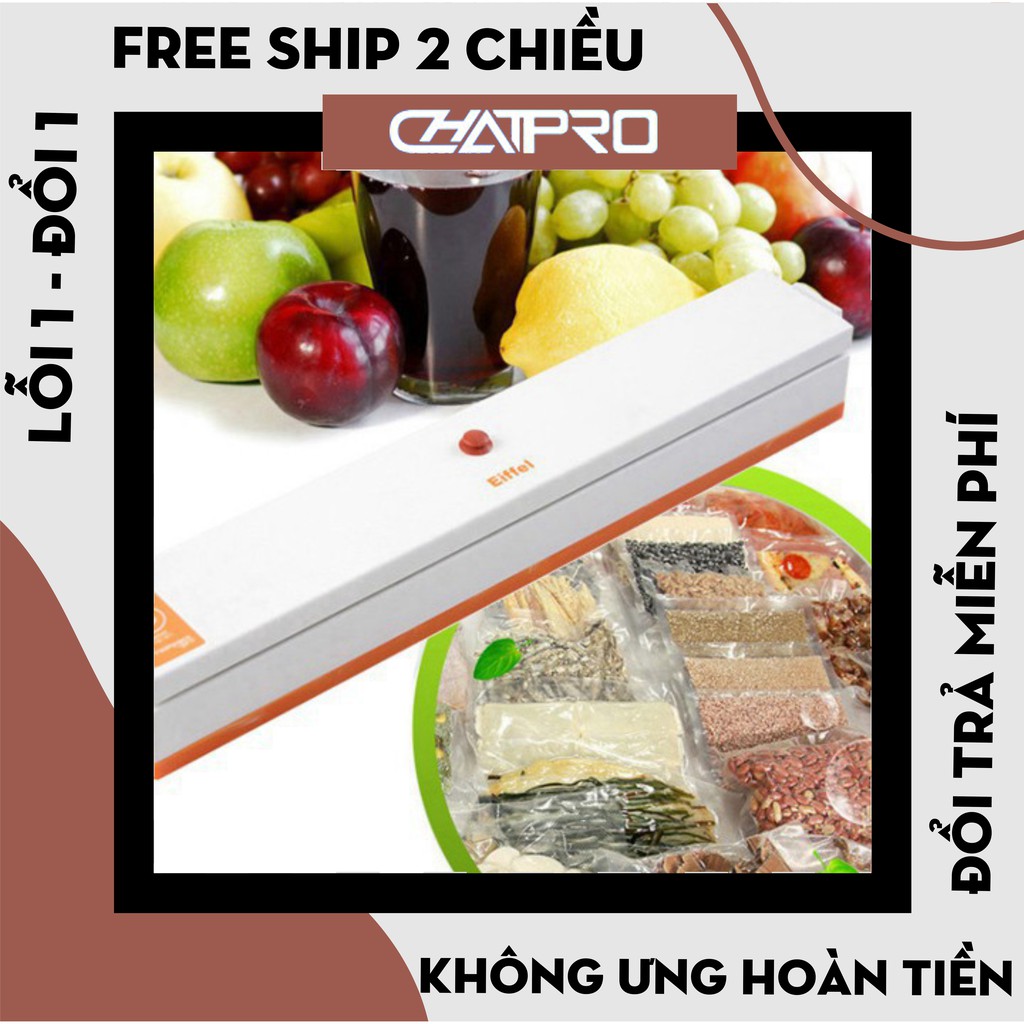 máy hút chân không Fresh Pack Pro, máy hút chân không kiêm hàn miệng túi thực phẩm cao cấp