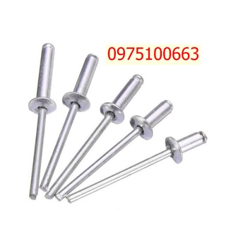   Rive Nhôm 3x10mm,3x20mm,4x10mm,4x20mm,5x10mm,5x20mm/ 100gram - Đinh rive rút