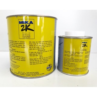 Dầu Bóng 2k Mika (2 Thành Phần)