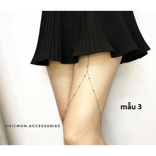 Vòng đùi (body chain) nữ các mẫu