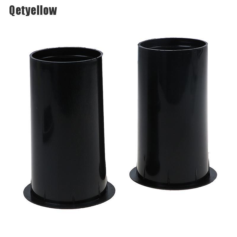 Qetyellow 2X Speaker port tube subwoofer bass reflex tube speaker box port tube 60x110mm