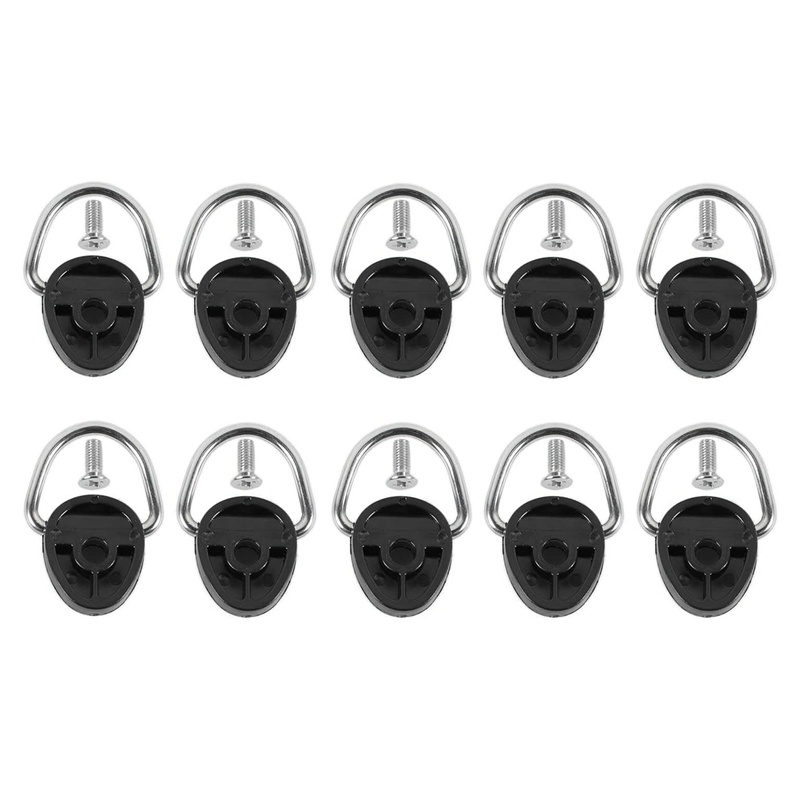 10-pack Metal Tie-Down Neo khóa D-Ring cho Suzuki Jimny JB64 JB74W 2019 2020 2021 Khu vực chở hàng thân cây