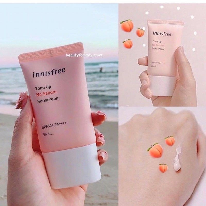 Kem Chống Nắng Nâng Tone da Innisfree Tone up