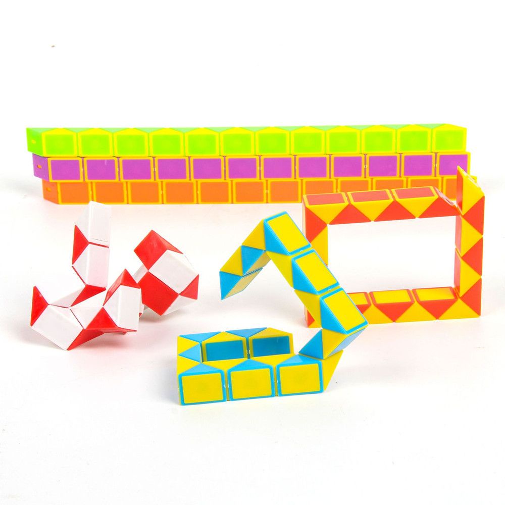 Đồ Chơi Khối Xếp Hình 24 Đoạn Phát Triển Trí Não Cho Bé