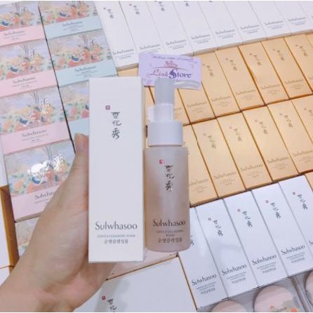 Sữa rửa mặt Sulwhasoo Gentle Cleansing Foam 50ml - Chính hãng LG Hàn Quốc