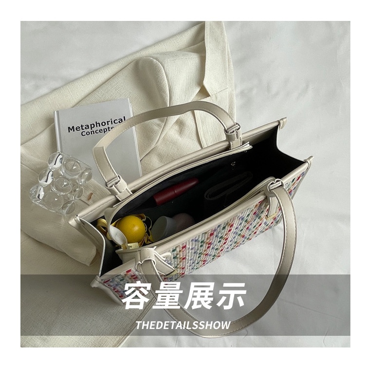 JASMIN NOIR Túi Đeo Chéo Nắp Gập Vải Bạt Thời Trang Nữ Đơn Giản