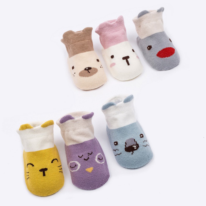 Vớ chống trượt sàn cho bé dễ thương vớ chống trượt trẻ em