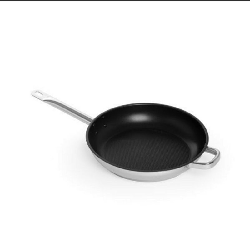 Chảo chống dính FIVESTAR STANDARD 32 CM KÈM nắp kiếng nấu được bếp từ, bếp ga, bếp hồng ngoại BẢO HÀNH 5 NẮM
