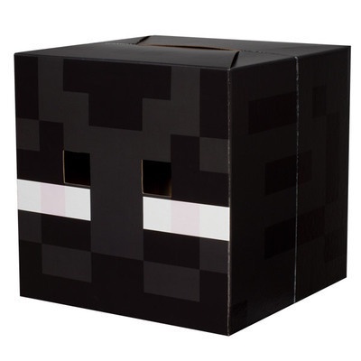 Minecraft Mặt Nạ Hóa Trang Nhân Vậtenderman Kích Thước 12x12x12inch