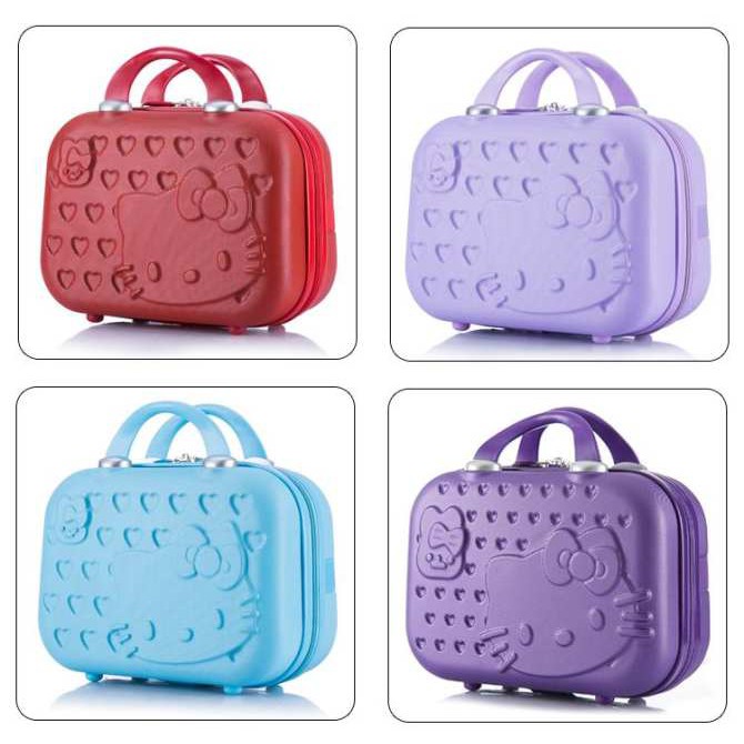 Cốp Hello Kitty hồng phấn, size 14