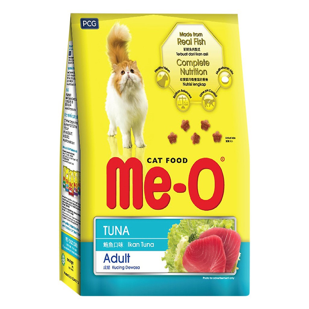 Me-o gói 350g Thức ăn cho mèo vị CÁ NGỪ &amp; HẢI SẢN &amp; CA THU