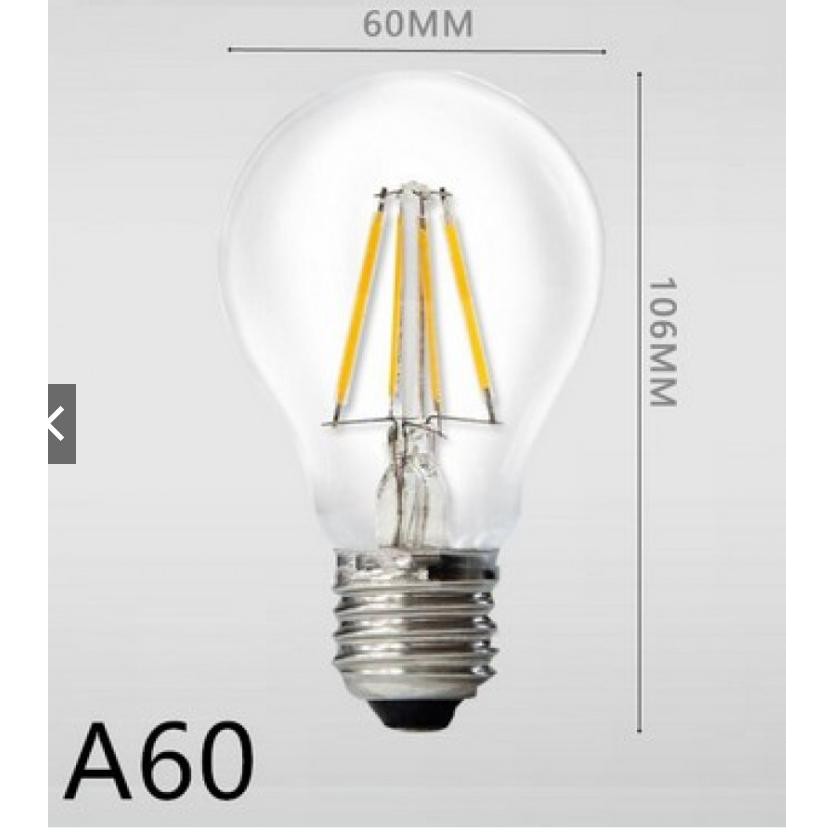 Bóng Edison, Bóng led giả  sợi đốt A60 - 6w