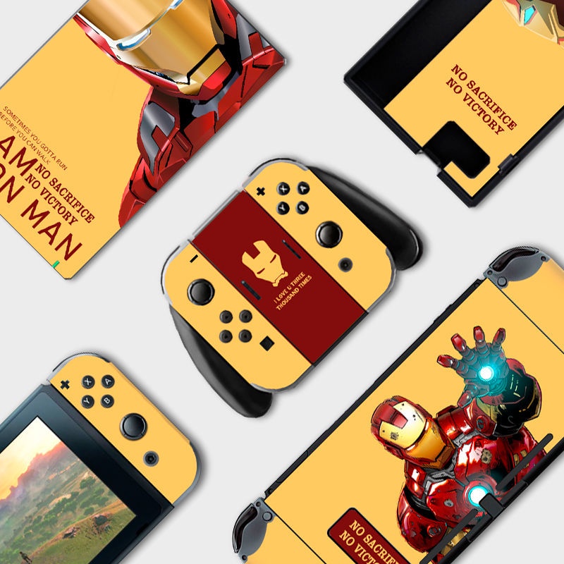 Bộ miếng dán PVC bảo vệ cho tay cầm chơi game Nintendo Switch