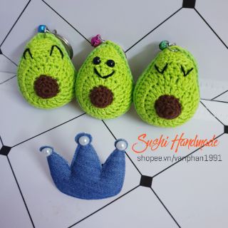 Set Nón + Giày móc len Handmade (size 3-6 tháng)