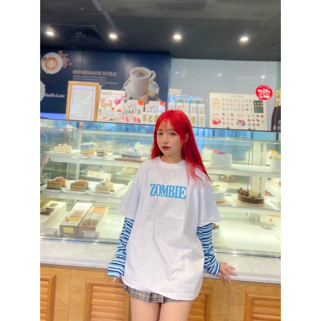 Áo ZOMBIE® Blue Stripes Sweater - White | BigBuy360 - bigbuy360.vn