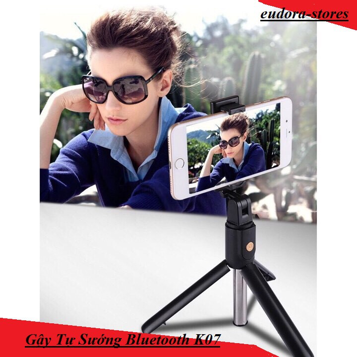 Gậy Tự Sướng Bluetooth K07, Gía Đỡ Điện Thoại Selfie, Gậy Chụp Hình Bluetooth | BigBuy360 - bigbuy360.vn