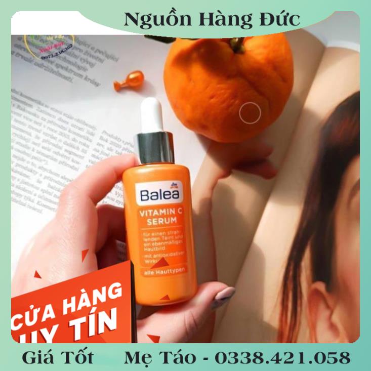 [auth] Serum Vitamin C sáng da, mờ thâm, chống lão hoá và nếp nhăn Balea Đức [ Nội địa Đức Đủ Bill] [Hot]
