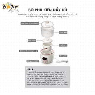 Nồi nấu cháo chậm Bear