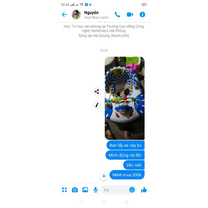 xe tròn tập đi trẻ em