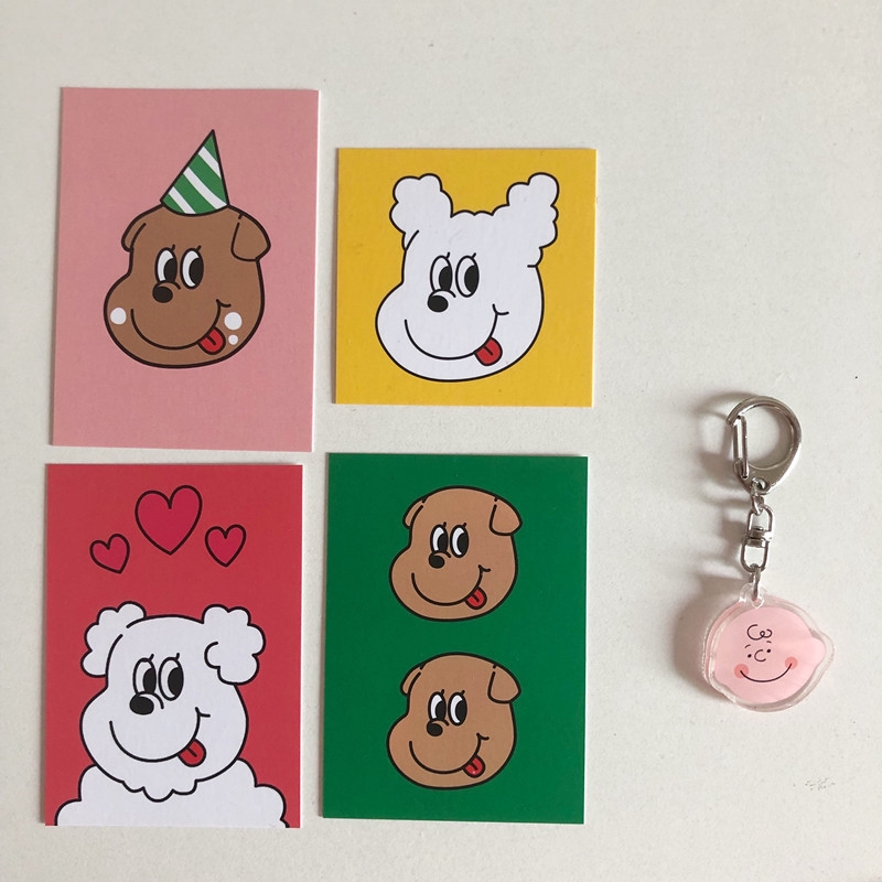 ⭐Cuộc sống trong góc⭐Móc Chìa Khóa Bằng Acrylic Hình Gấu Hoạt Hình Charlie Lucy Kiểu Hàn Quốc Dễ Thương