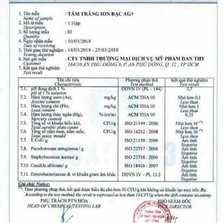 TẮM TRẮNG ION BẠC