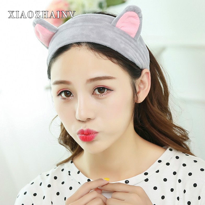 Xiaozhainv Băng Đô Tai Mèo Đơn Giản Dành Cho Nữ