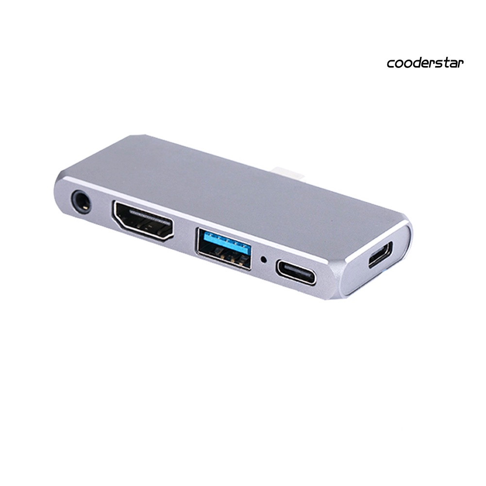 Bộ Chuyển Đổi Hub Sạc Usb 3.0 5 Trong 1 Type C 4k Hdmi-Compatible Cho Điện Thoại Laptop