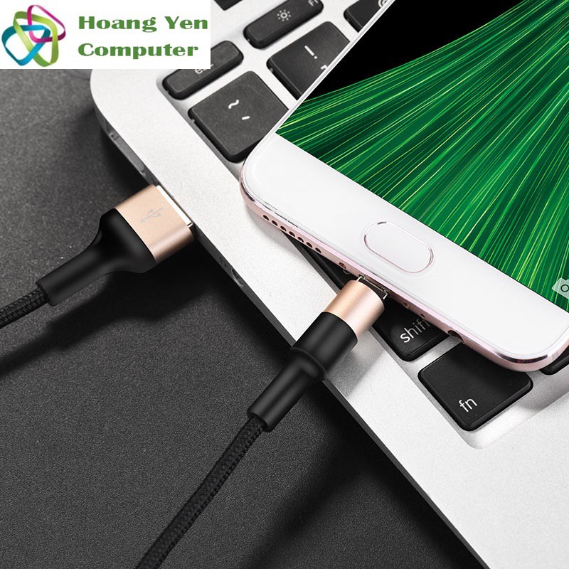 Cáp Sạc Nhanh MICRO USB Hoco X26 Dây Dù Chông Đứt cho ANDROID Dài 1M - BH 3 tháng 1 đổi 1 (MÀU SẮC NGẪU NHIÊN) | BigBuy360 - bigbuy360.vn