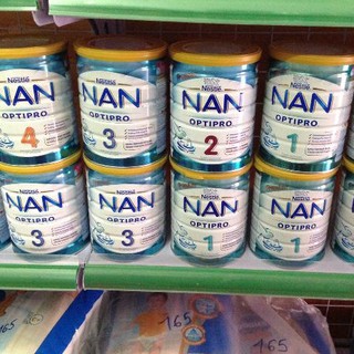 Sữa nan nga optipro 1-2-3-4 hộp 800gr