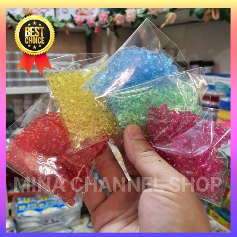 Hạt Fishbowl Nguyên liệu làm Slime, Trang Trí Slime Siêu Đẹp