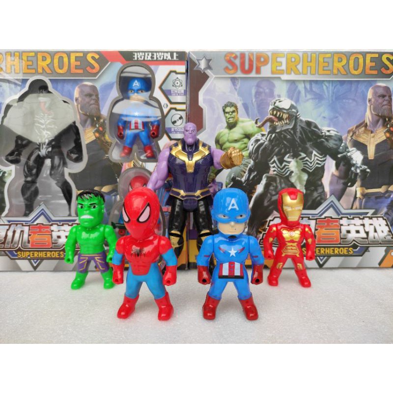 Hộp 5 nhân vất siêu anh hùng 564870