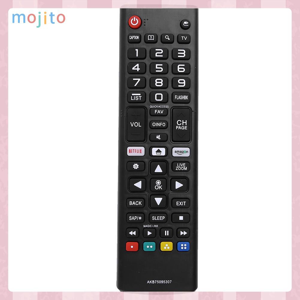 MOJITO Learning Remote Control for LG 55LJ550M 32LJ550B AKB75095307/5303 Netflix