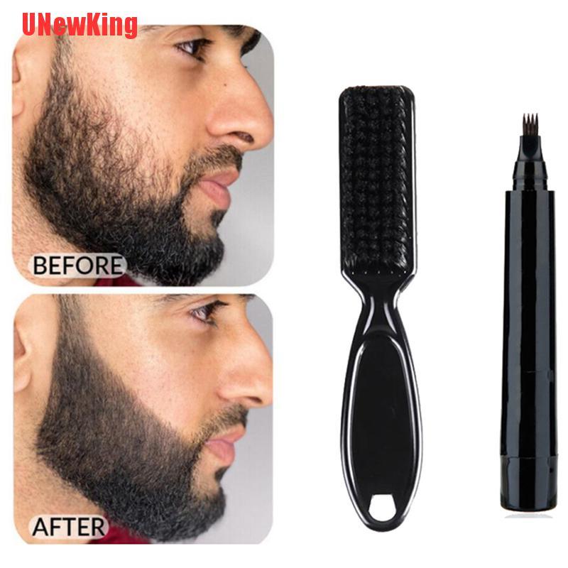 (hàng Mới Về) Bút Chì Vẽ Râu Và Cọ Chải Chống Thấm Nước Unk | BigBuy360 - bigbuy360.vn